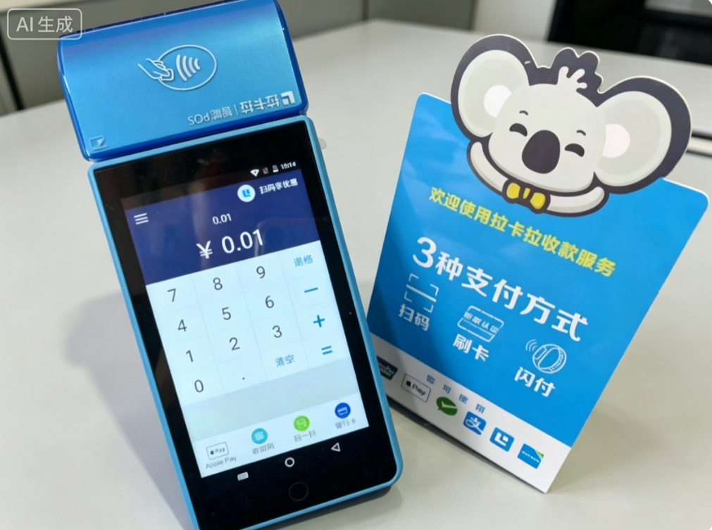 个人正规拉卡拉pos机办理要多少钱哪里办理正规的？